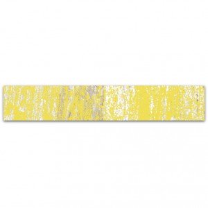 Мезон жёлтый бордюр напольный 35х200