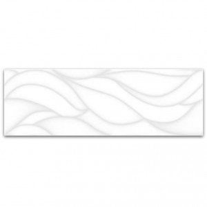 Sigma Рельеф белая плитка для стен 200х600