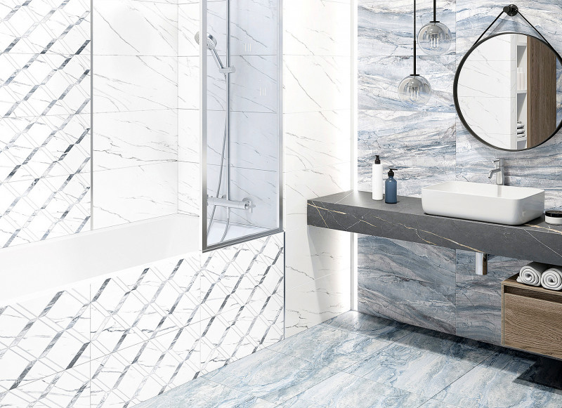 Плитка Marmara new trend в ванной