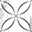 Prima Palace Calacatta керамогранит 410x410 карвинг 1