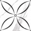 Prima Palace Calacatta керамогранит 410x410 карвинг 4