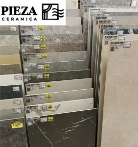Новый керамогранит​ от Pieza Ceramica в размере 600х1200 и 600х600 мм