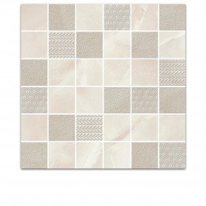 Onice Perla Decor Mosaic мозаика 300х300 Onice Perla Decor Mosaic мозаика 300х300