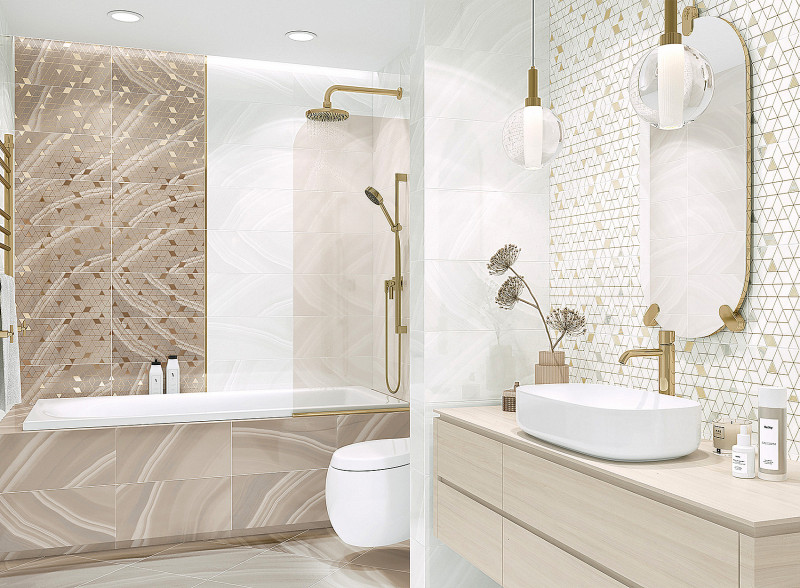 Керамическая плитка Resort altacera в ванной